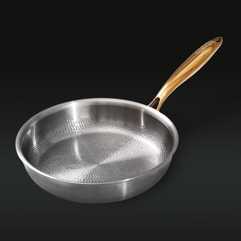 Pure Titanium Pan With Lid, 11.8''