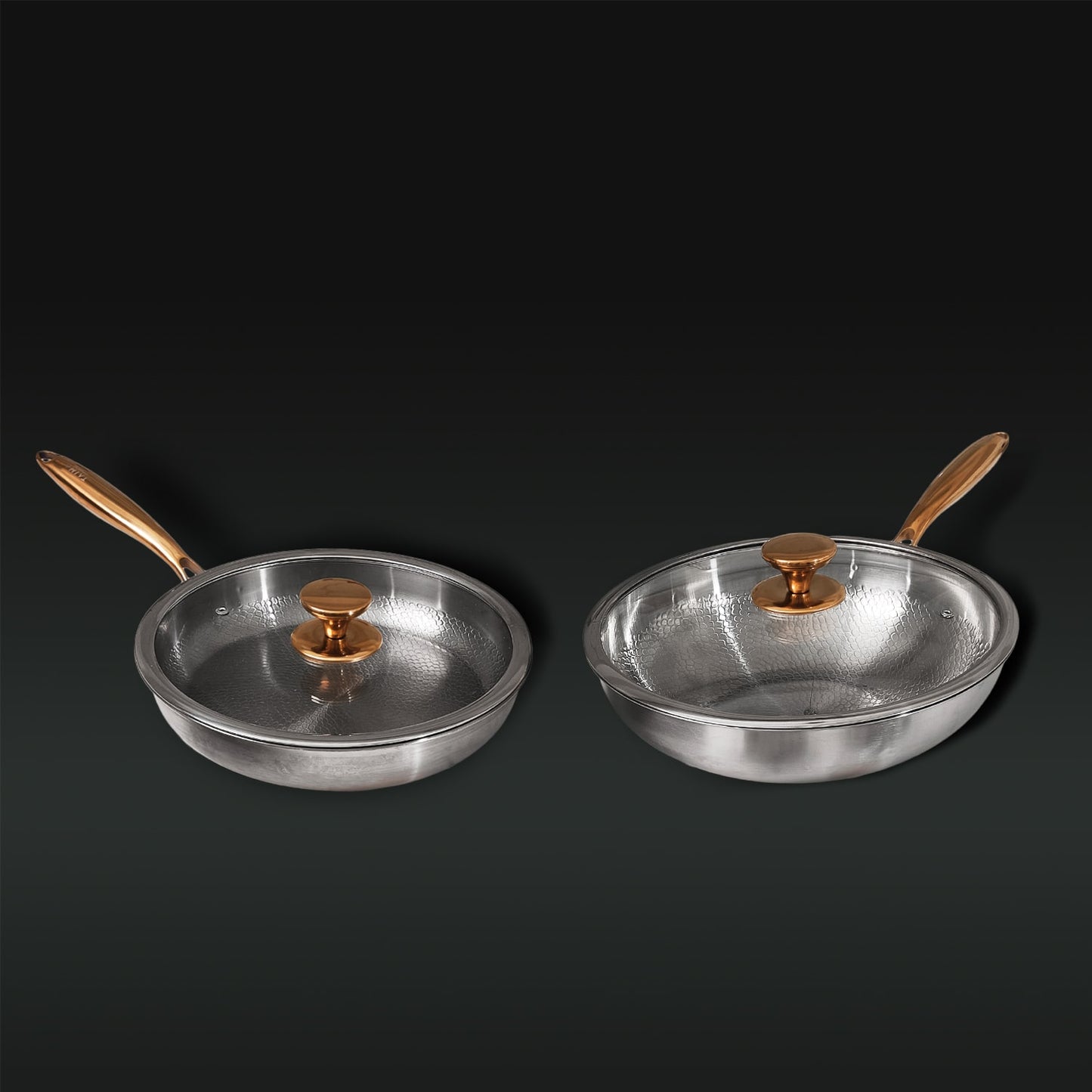Pure Titanium Classic & Wok Pan (4 Piece)
