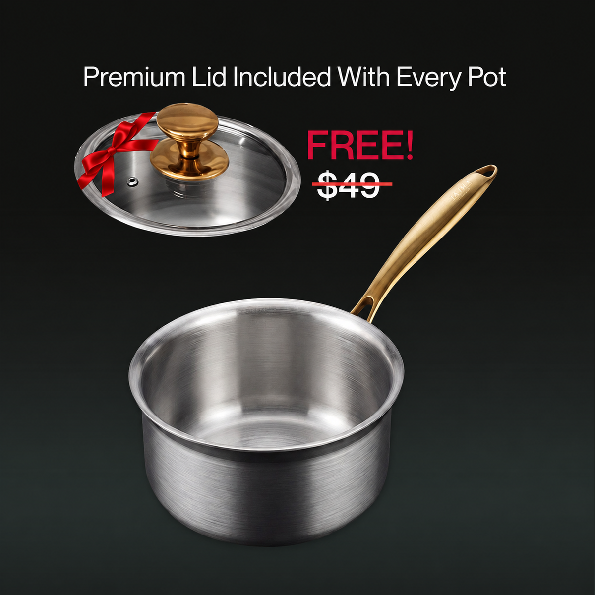 Taima® Pure Titanium Nutri Pot Pro