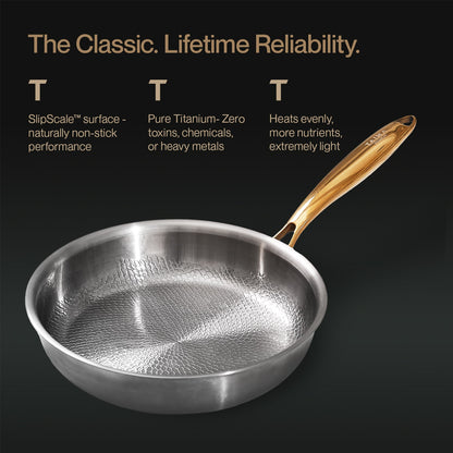 Complete Classic Titanium Cookware Set (14 Piece)