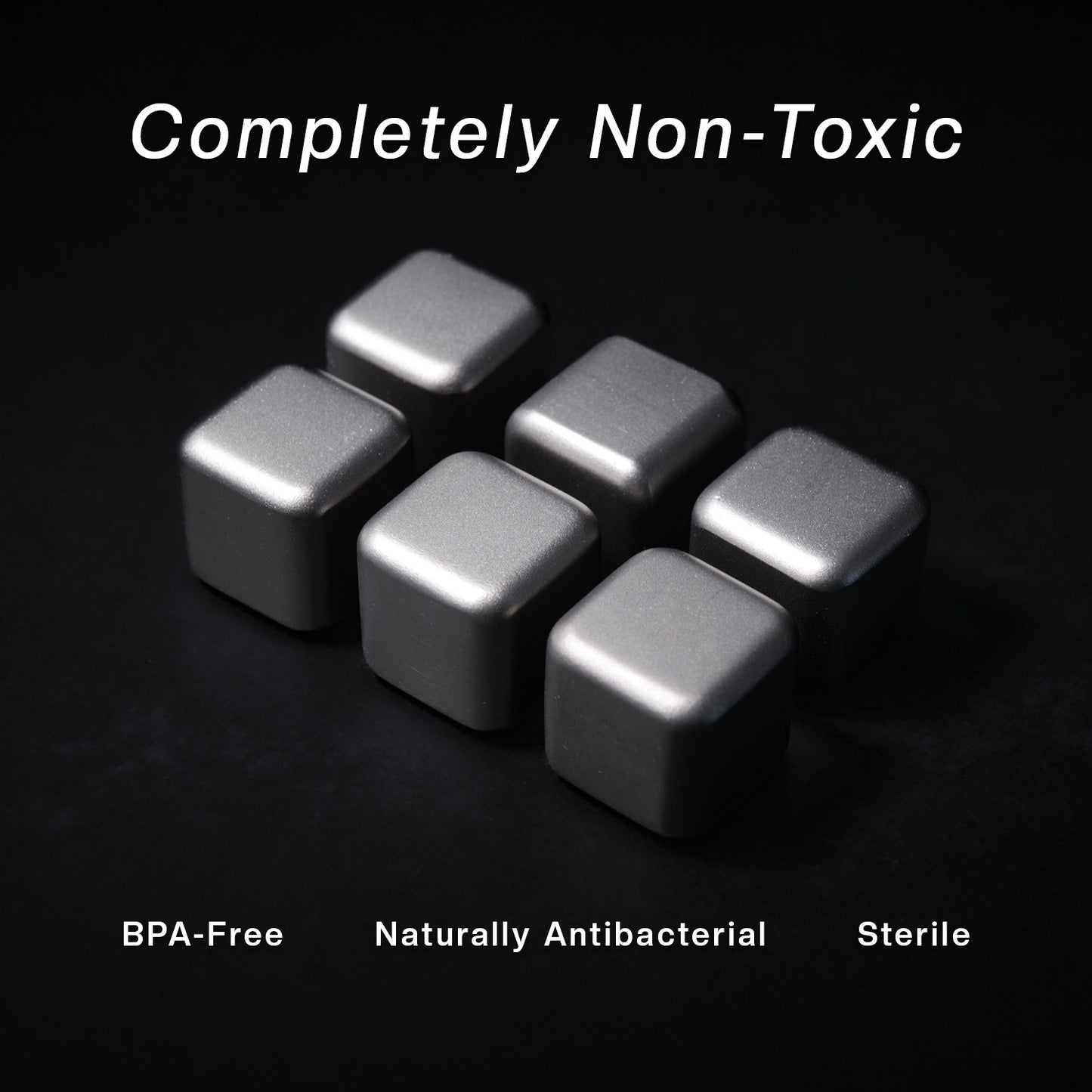 Taima® Pure Titanium Ice Cubes