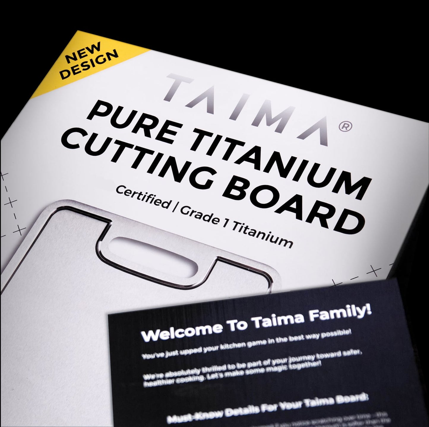 Pure Titanium Cutting Board Set (3 Piece)