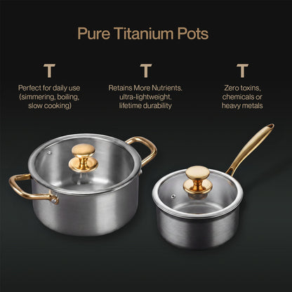Titanium Nutri-Pot Duo (5-Piece)