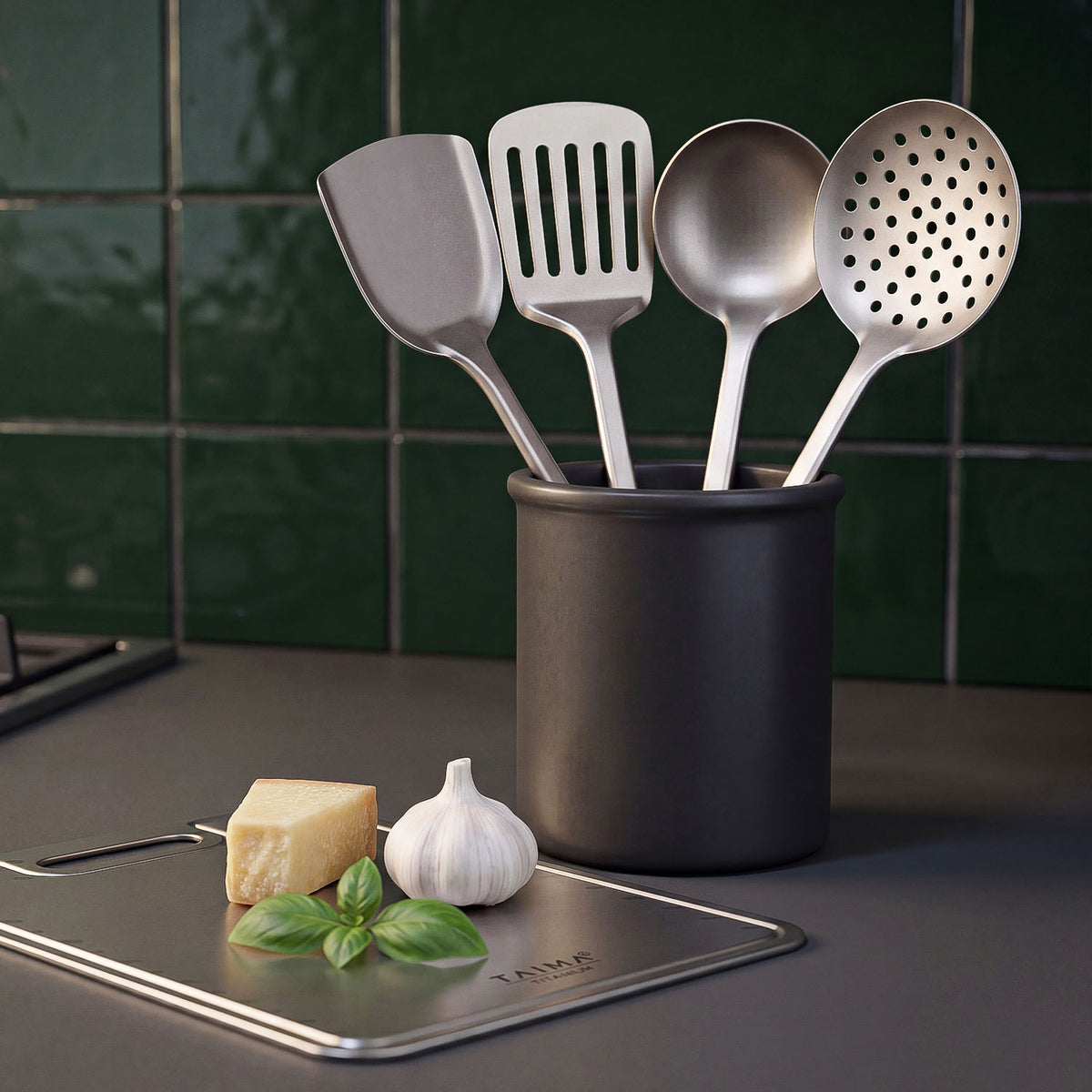 Pure Titanium Complete Pot Set (10-Piece)