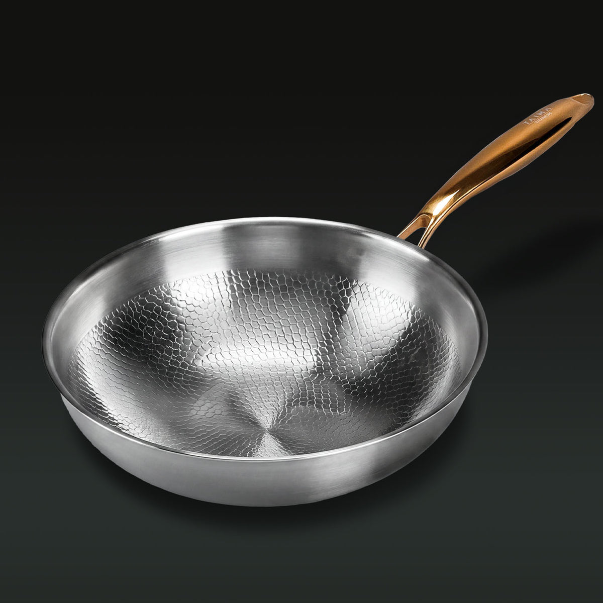 Taima® Pure Titanium Wok Pan Pro